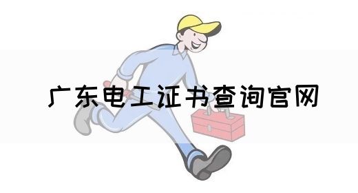 广东电工证书查询官网(图1)