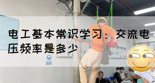 电工基本常识学习：交流电压频率是多少(图1)